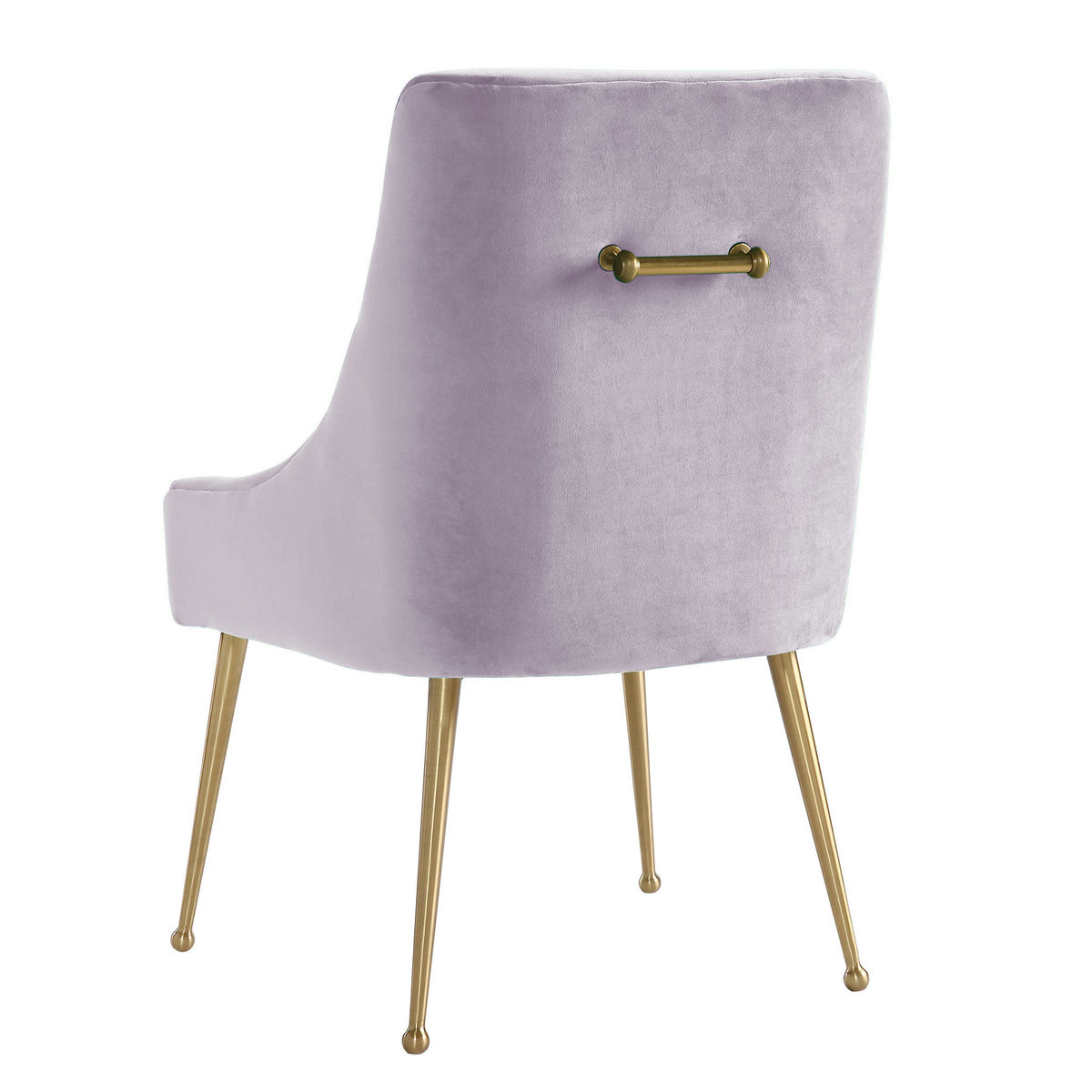 TOV Furniture Beatrix Lavender Velvet Side Chair