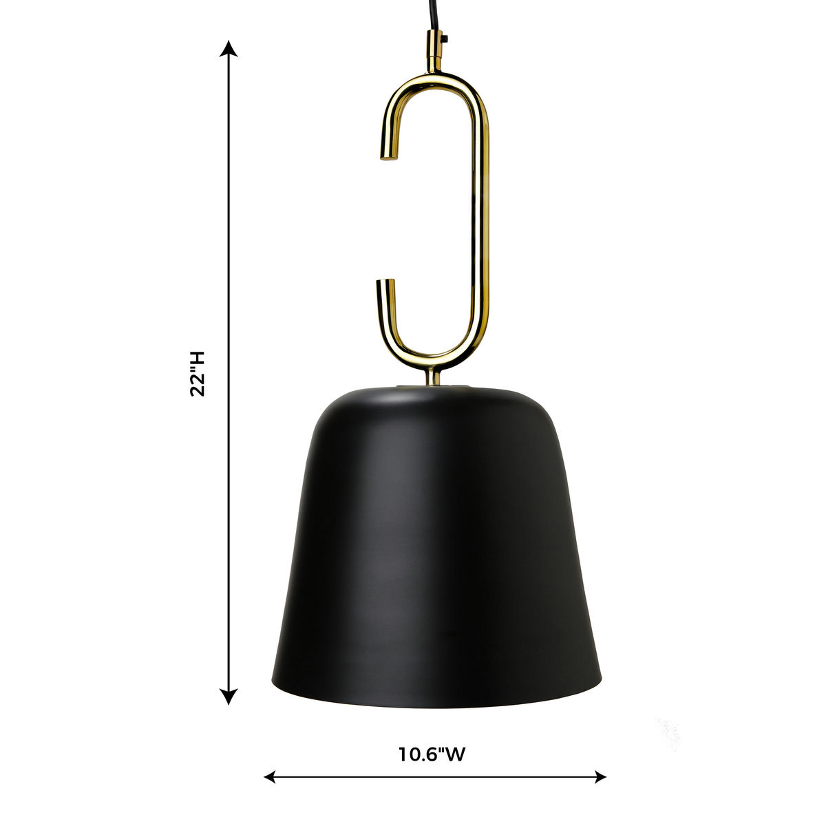 TOV Furniture Chic Long Pendant