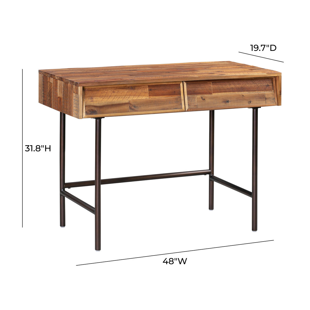 TOV Furniture Bushwick Wooden Writing Desk