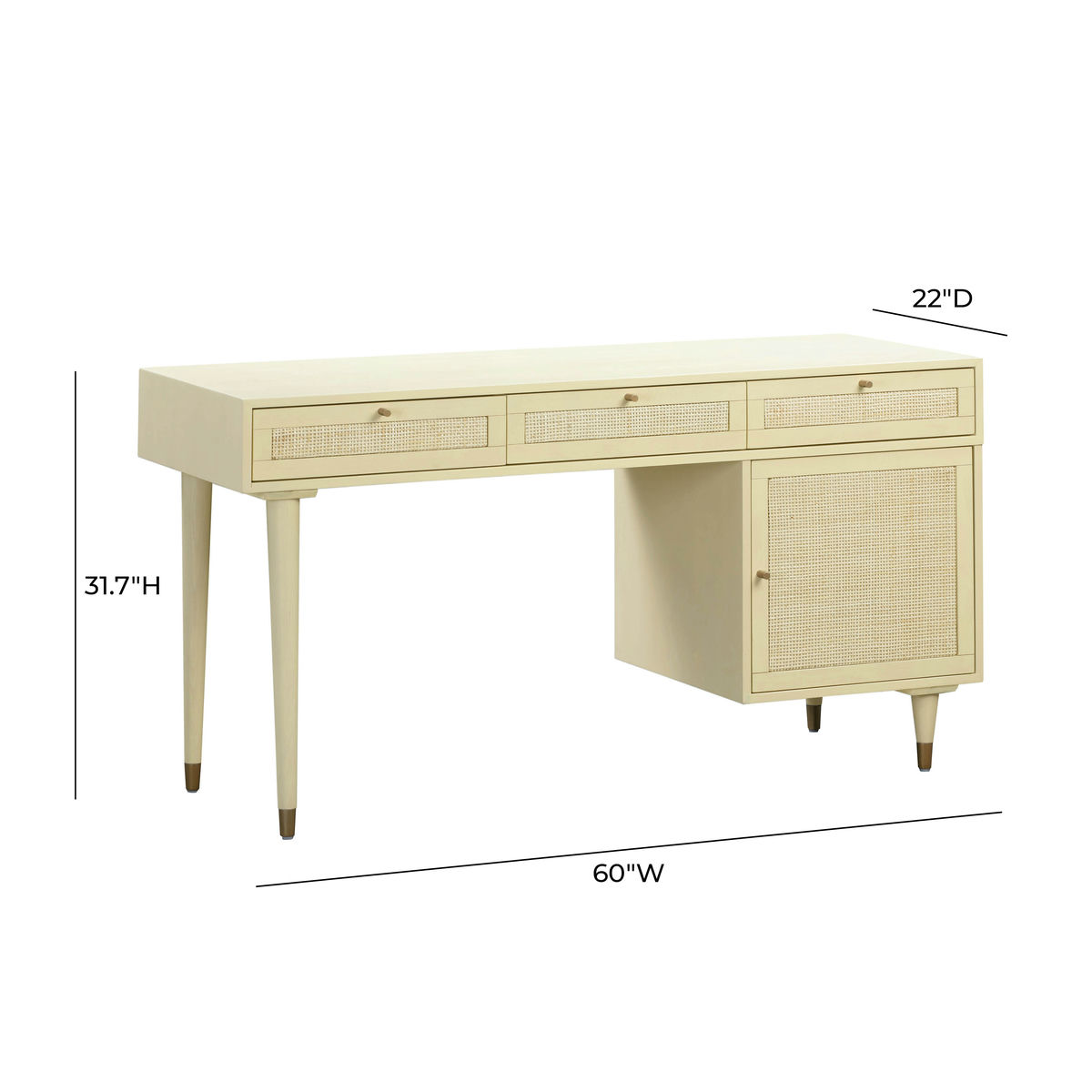 TOV Furniture Sierra Buttermilk Desk