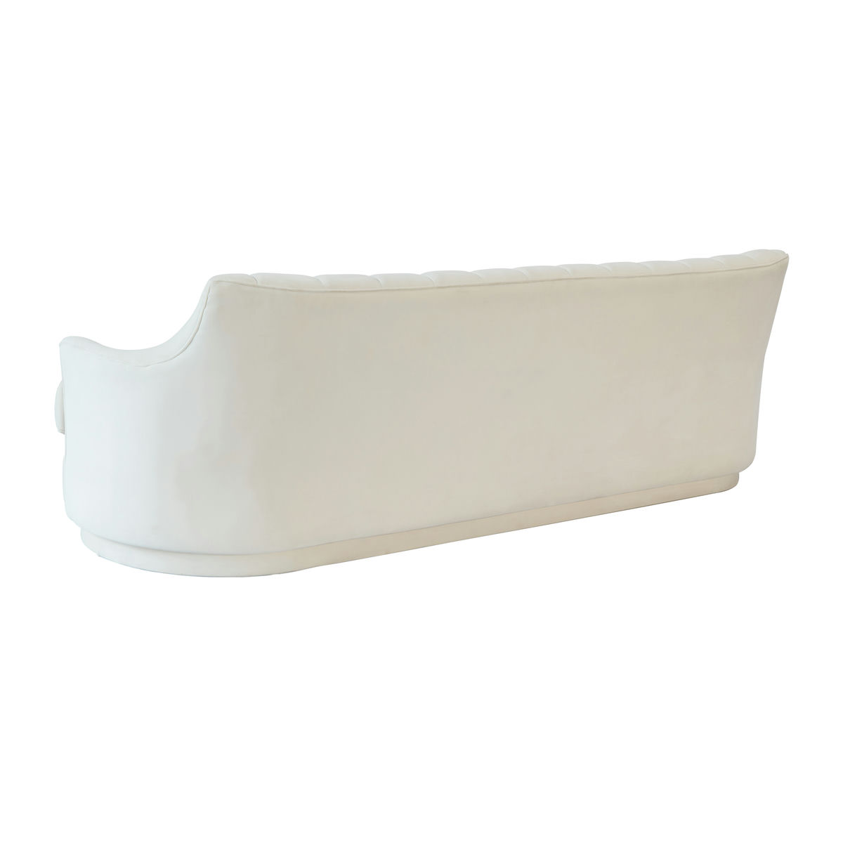 TOV Furniture Peyton Cream Velvet Sofa