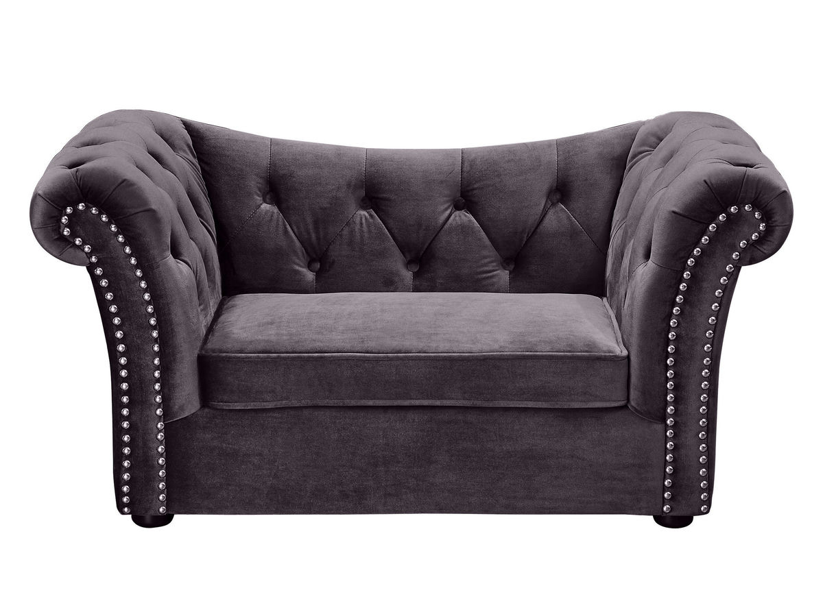TOV Furniture Dachshund Grey Pet Bed