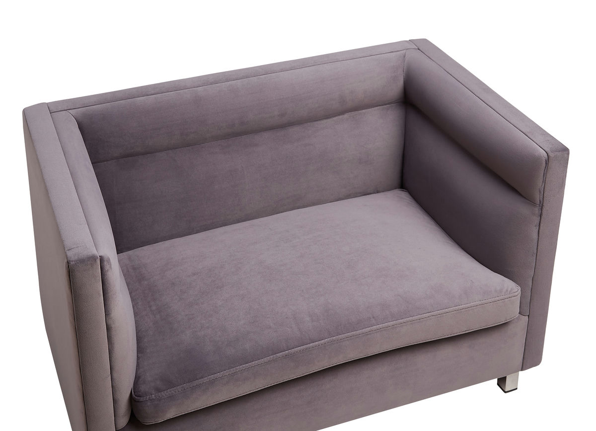 TOV Furniture Beagle Grey Pet Bed