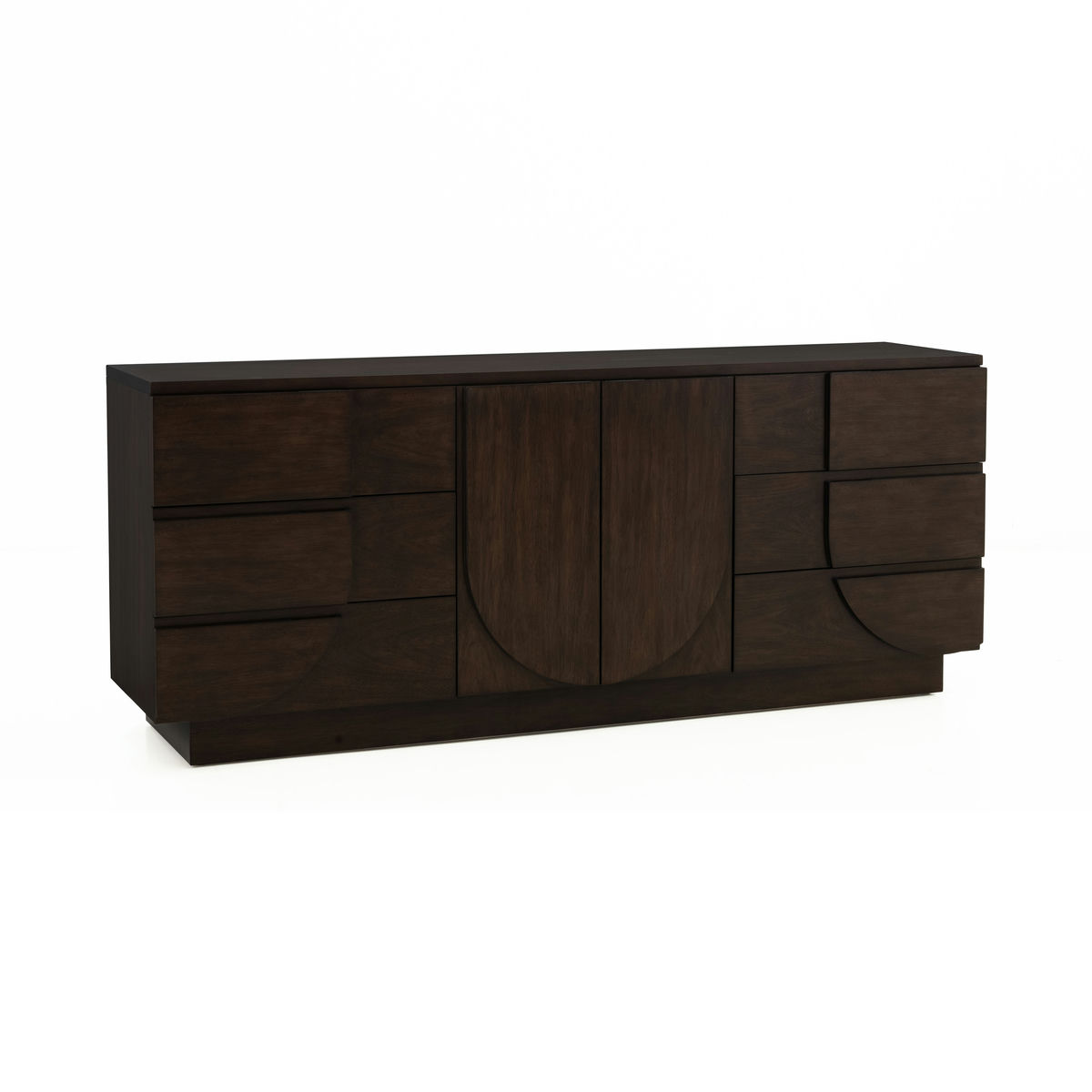 TOV Furniture Simone Chocolate Brown Credenza