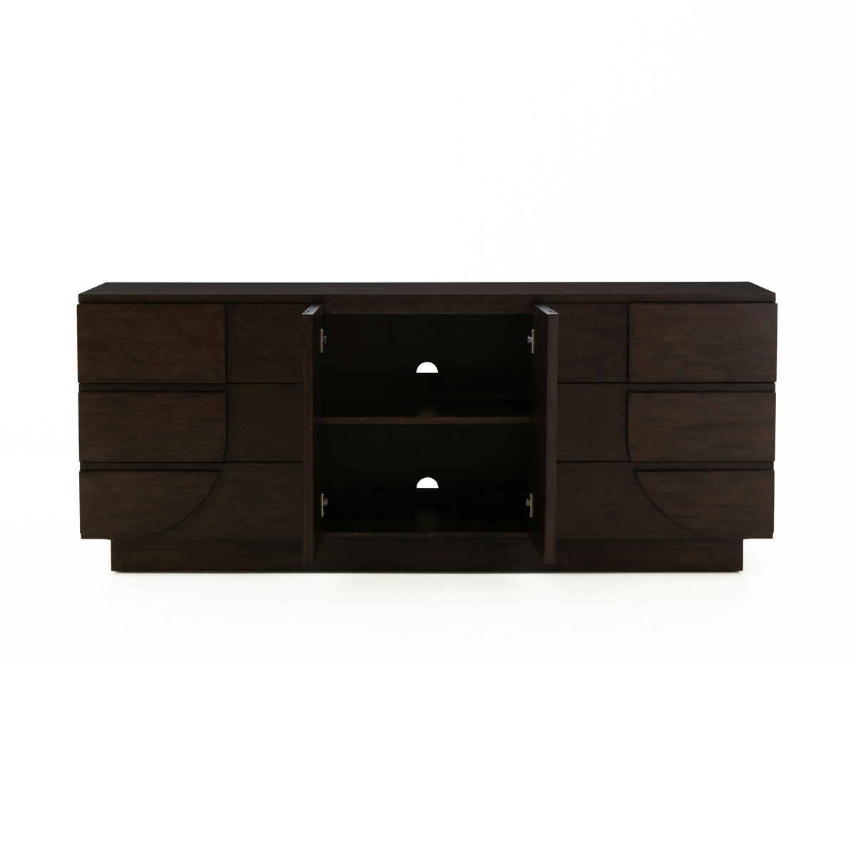TOV Furniture Simone Chocolate Brown Credenza