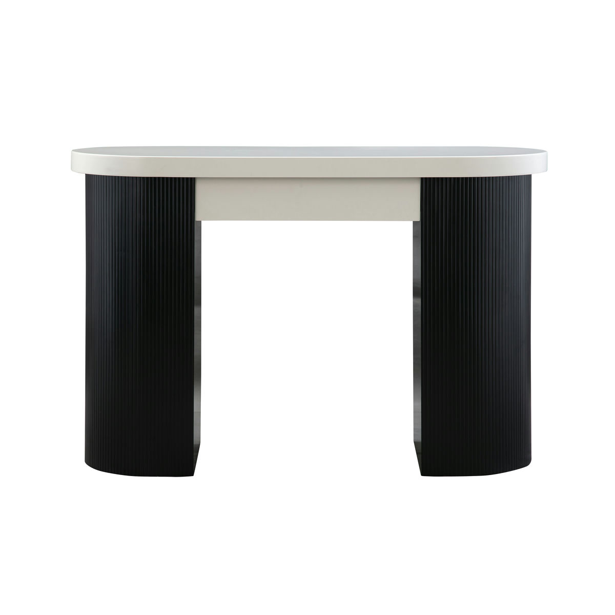 TOV Furniture Makai Cream and Charcoal Desk/Console