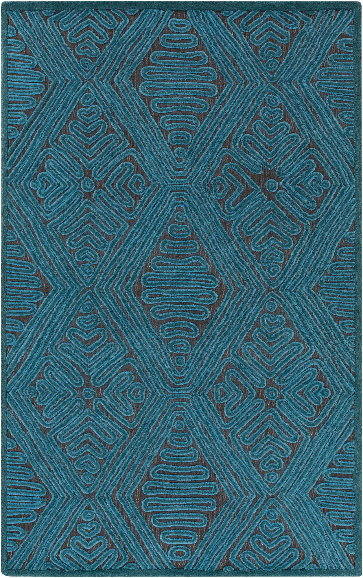 Surya Tulemola Black Rug 2' X 3'