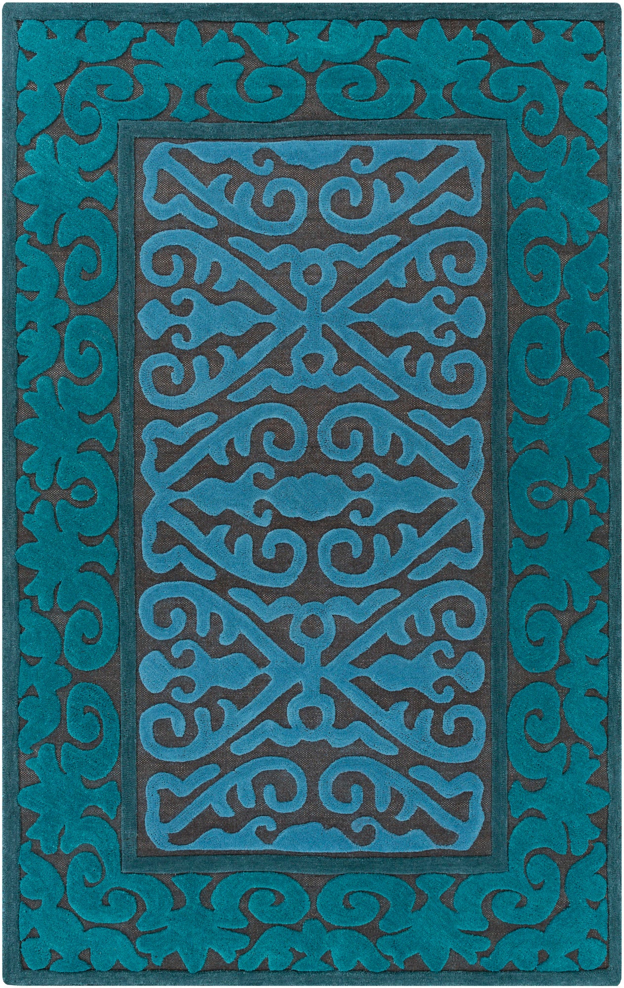 Surya Tulemola Aqua Rug 8' X 10'