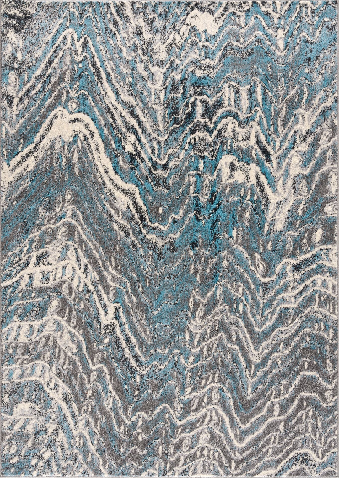Twist-Tw10636-Blue-5.3 X 7.6 Area Rug
