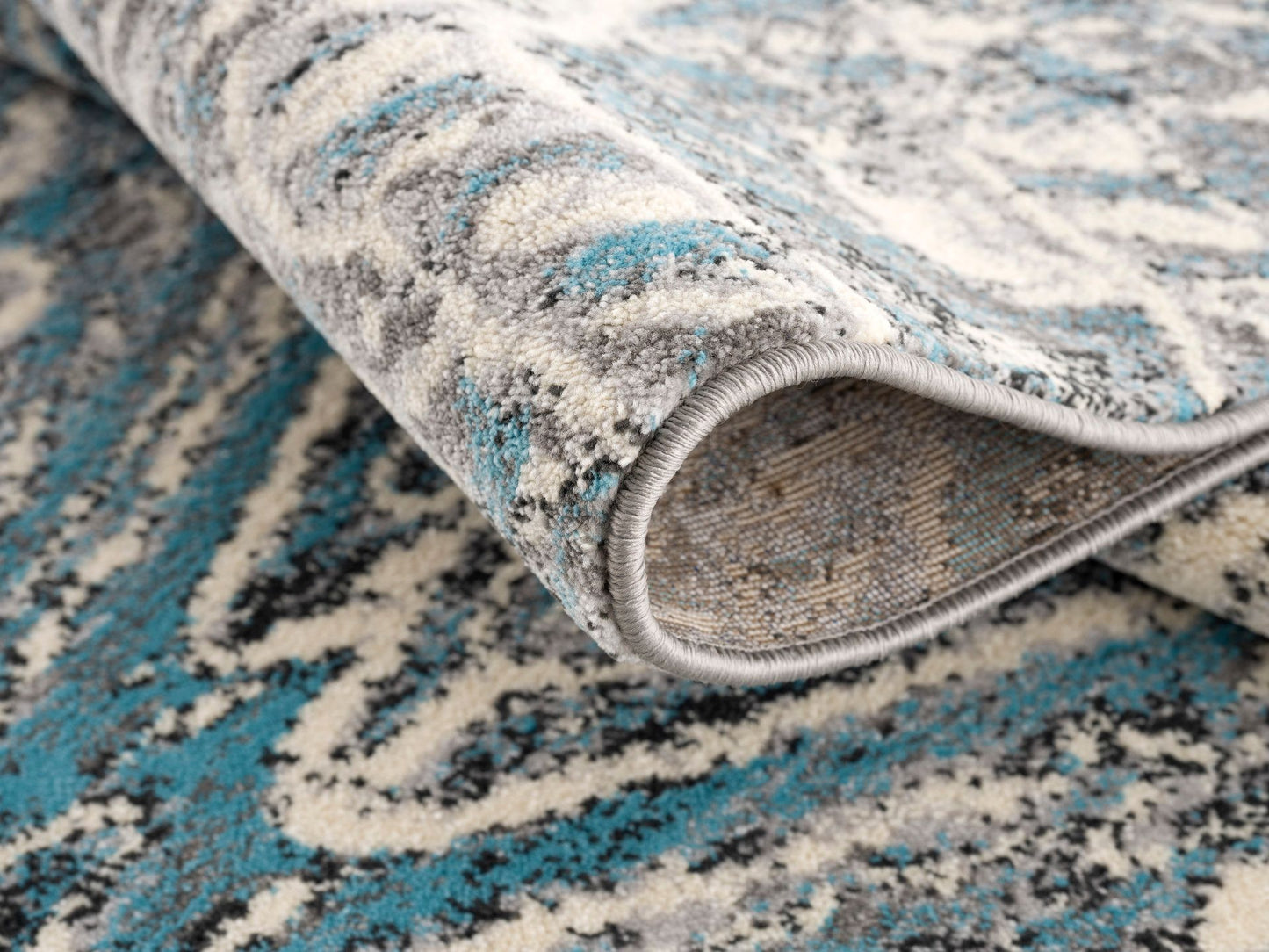 Twist-Tw10636-Blue-5.3 X 7.6 Area Rug