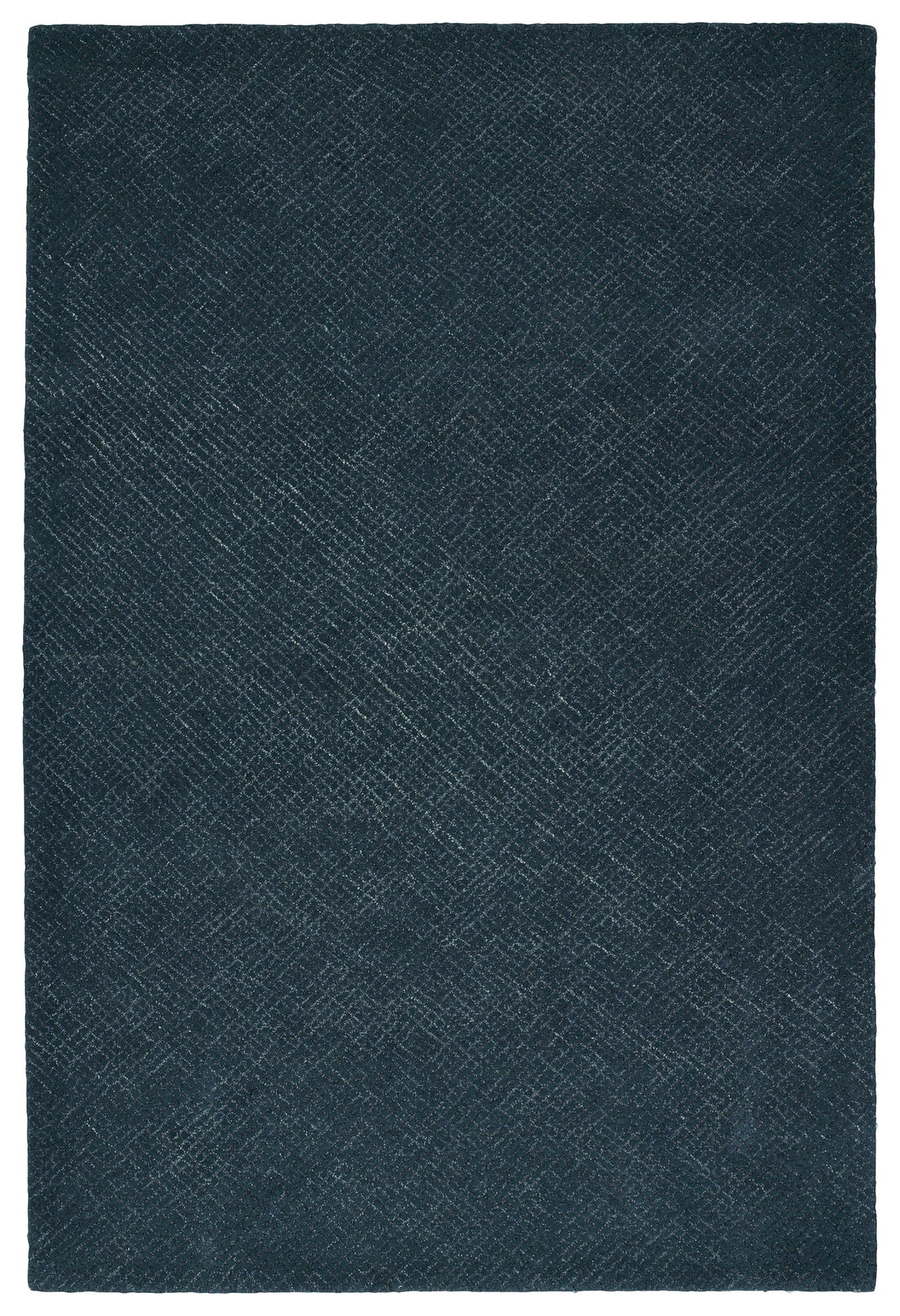 Kaleen Textura Collection Dark Denim Area Rug 3'6" x 5'6"