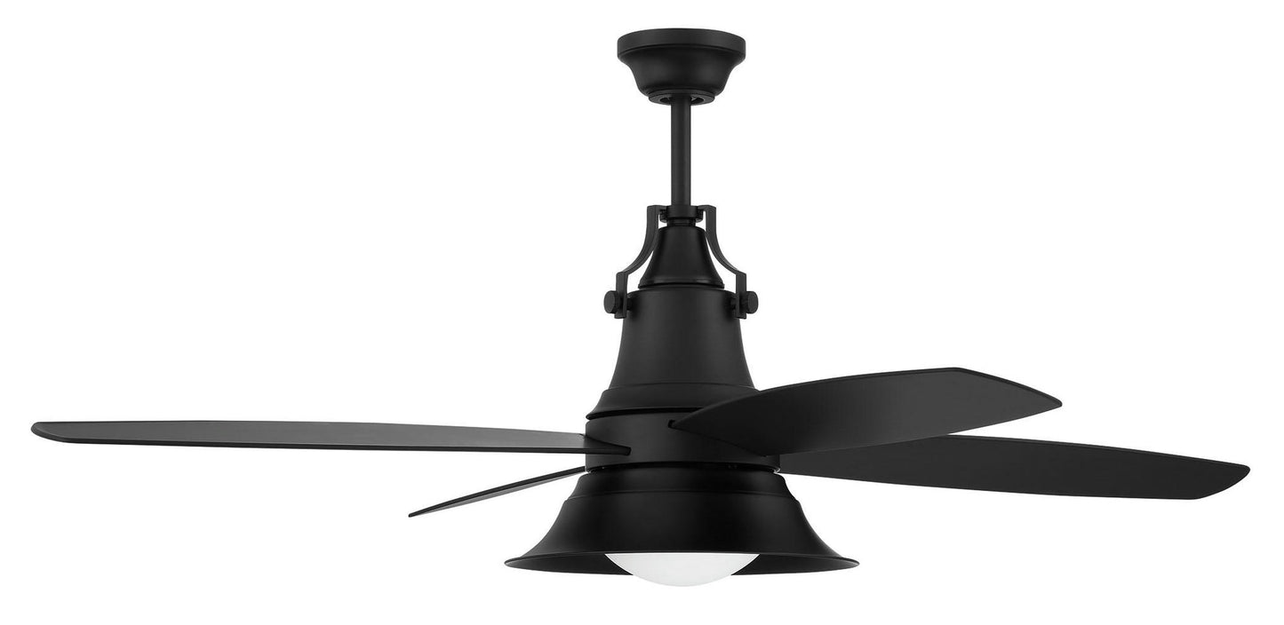 Craftmade Black 52" Ceiling Fan
