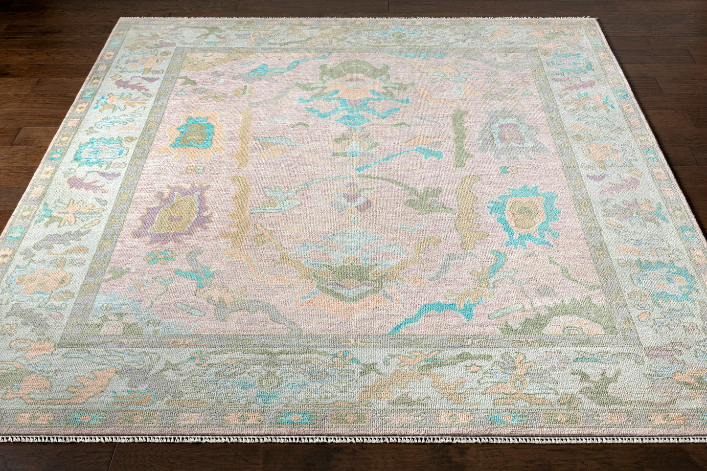 Surya Ushak Light Blue Rug 8' X 10'