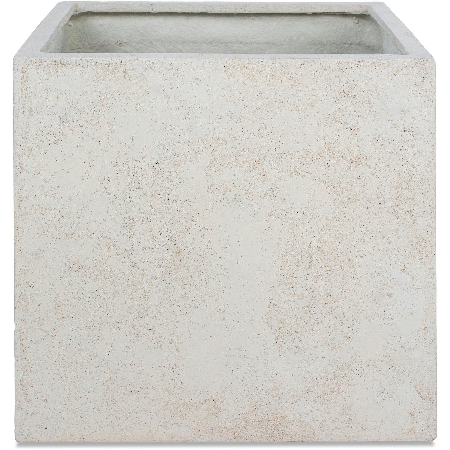 Adriel Natural Stone, Resin, Fiberglass Cube Planter
