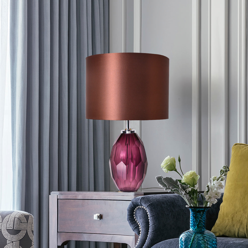 Muge Little 21" Table Lamp (Single) - Purple