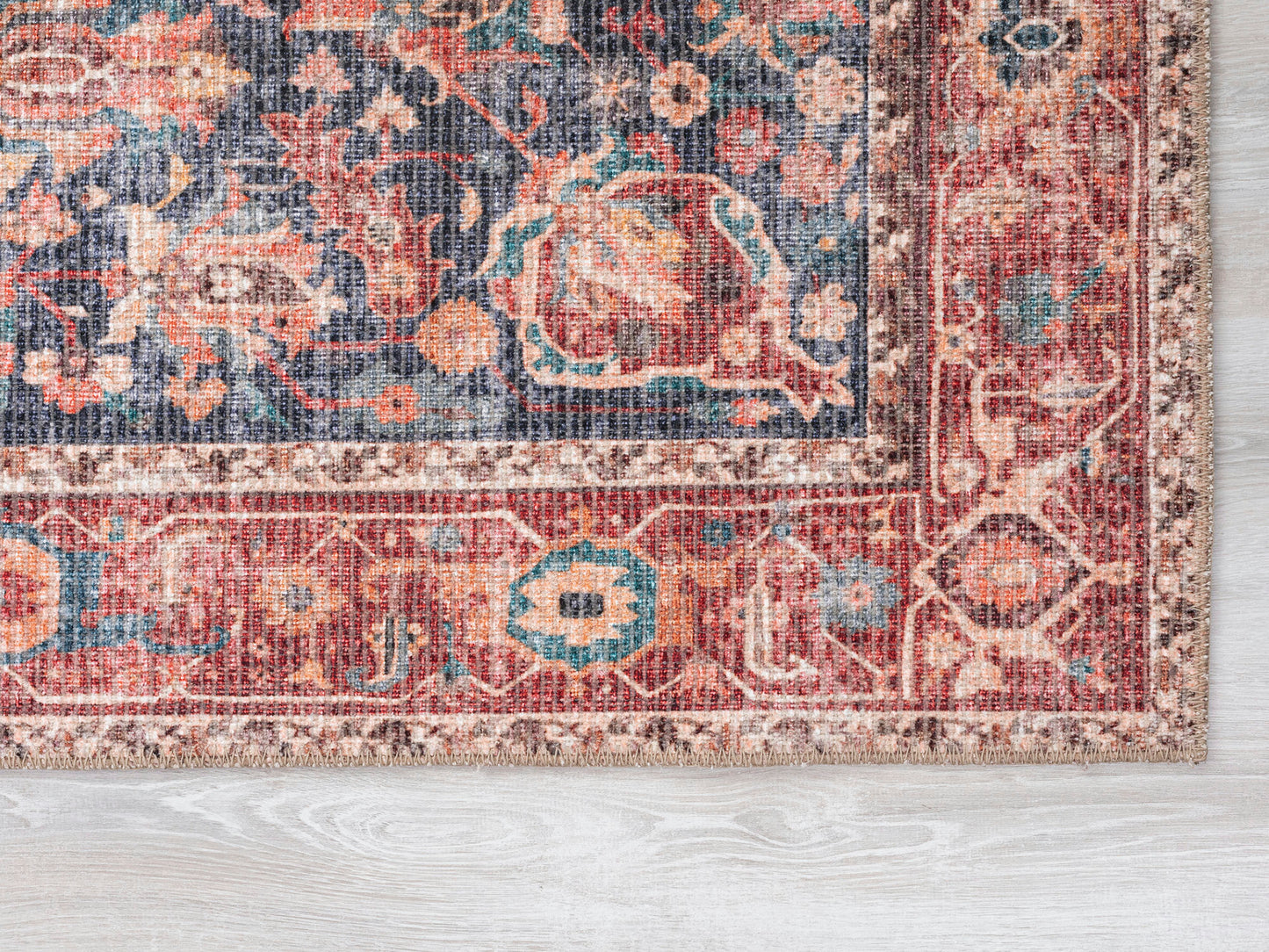 Kaleen Vera Collection Dark Multi Area Rug 8'6" x 11'6"