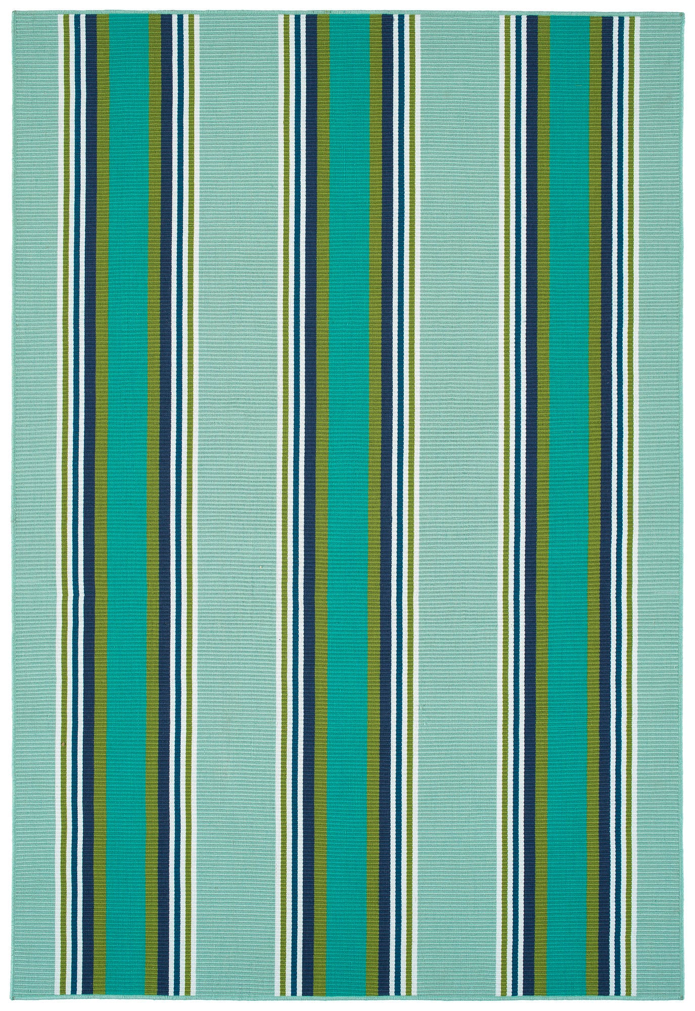 Kaleen Voavah Collection Light Seafoam Throw Rug 2' x 3'