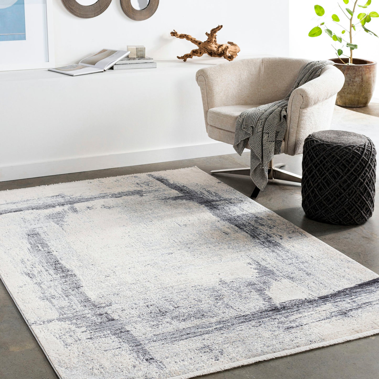 Surya Valour Slate Rug 7'10" X 10'10"