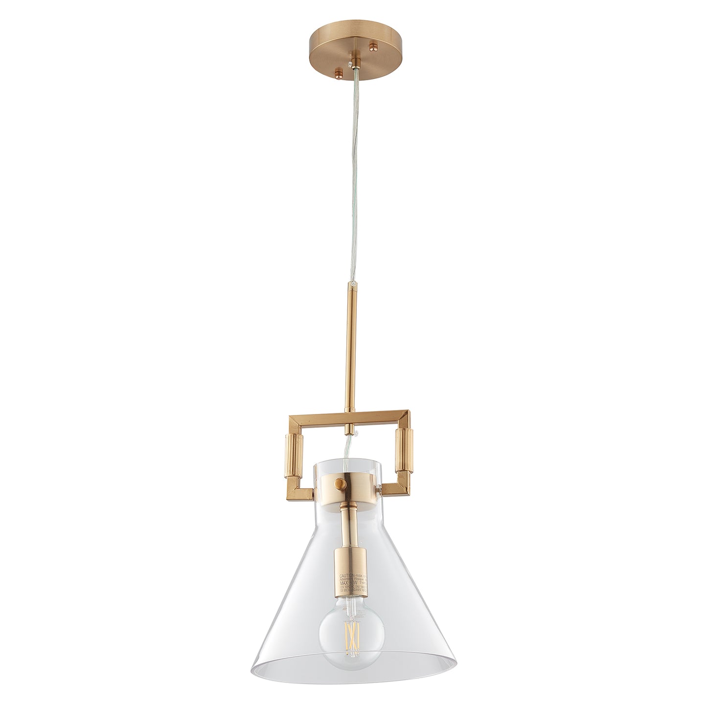 Carro Home Tula Cone Glass Pendant Light