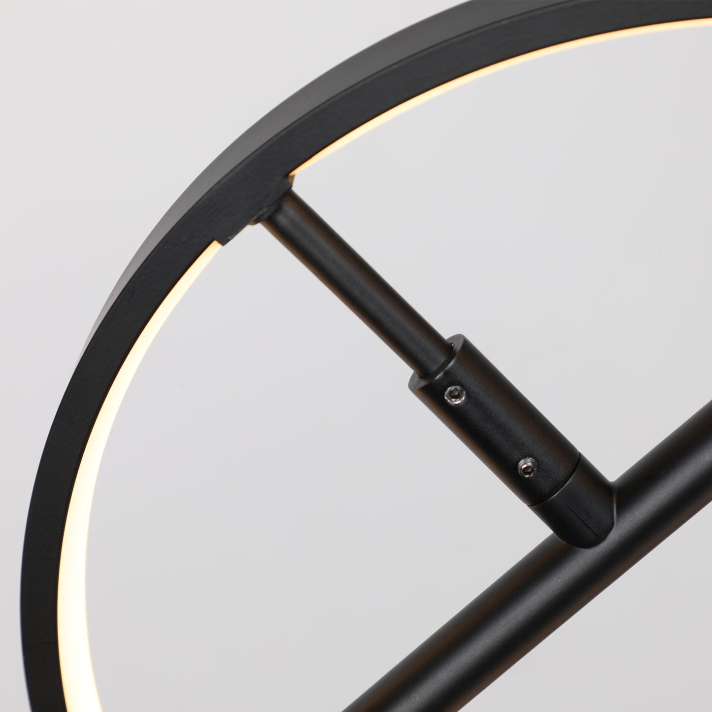 Lucca Circular 3-Light Adjustable Direction Led Pendant Light - Matte Black