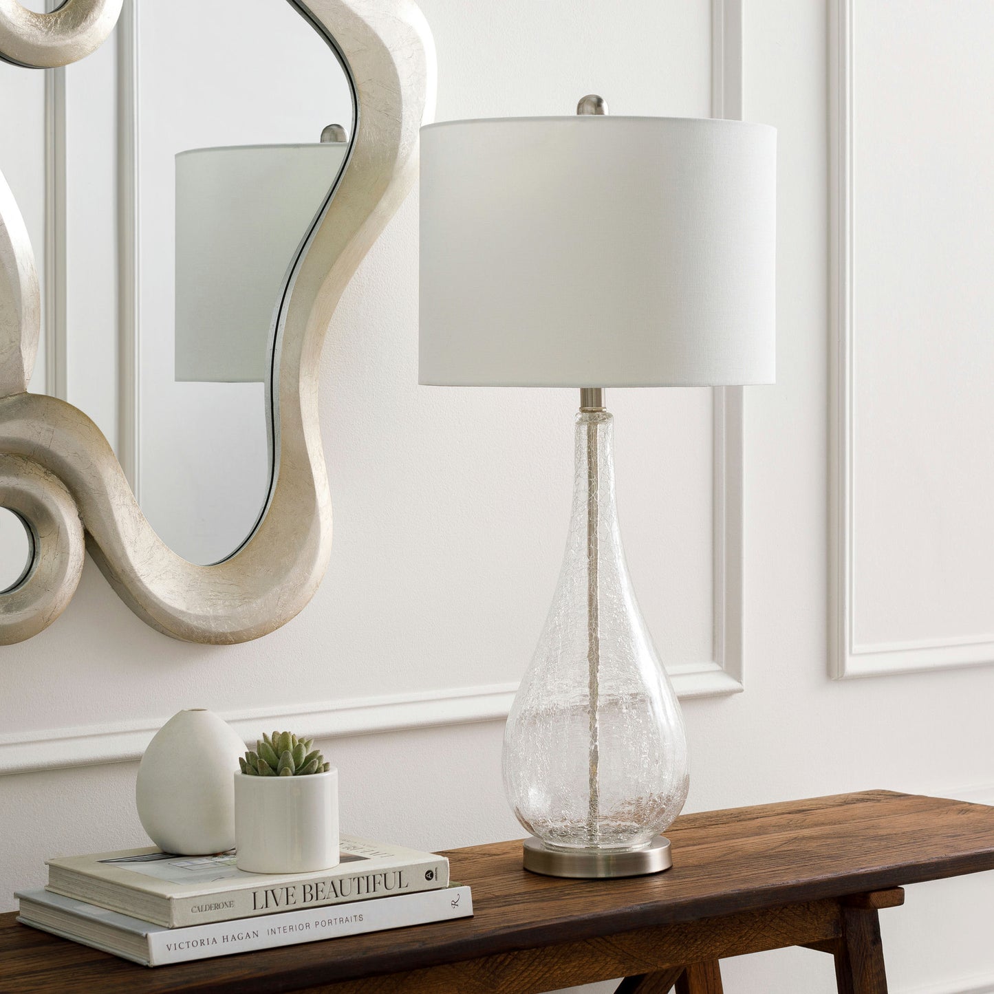 Surya Vaeroy Lighting 30"H X 14"W X 14"D