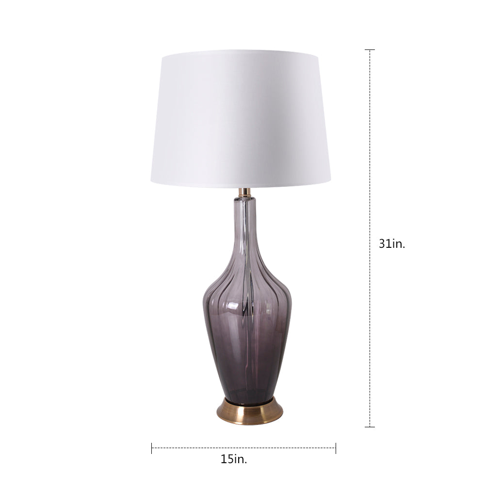 Clavel 31" Table Lamp (Set Of 2) - Grey Ombre