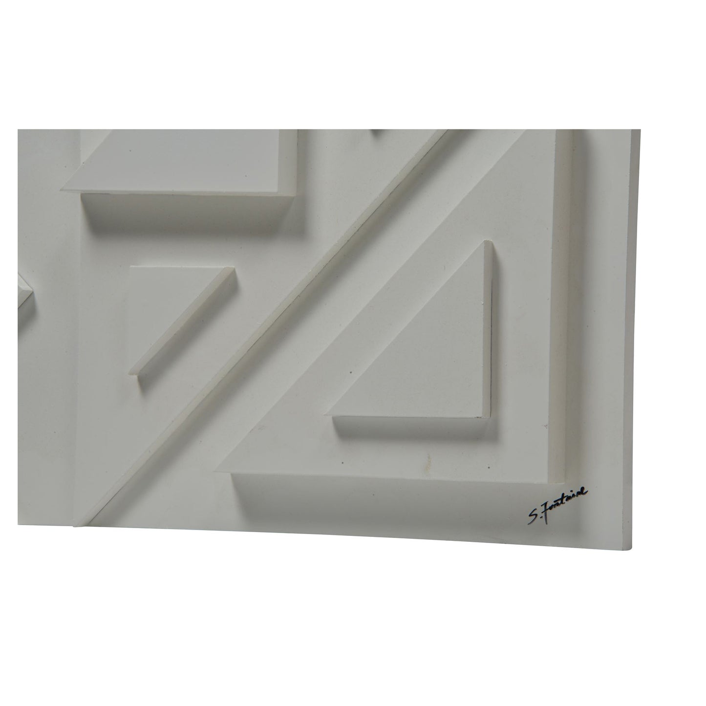 S. Fontaine Vector Iii Square Wall Décor 24 X 24 X 2
