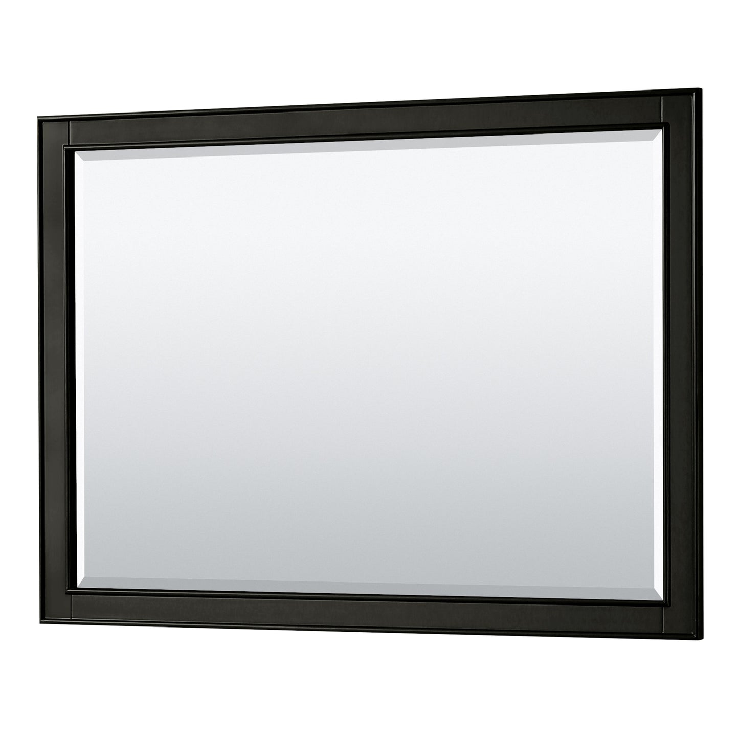 Deborah 48" Single Vanity in Dark Espresso, Top, Oval Sink, 46" Mirror