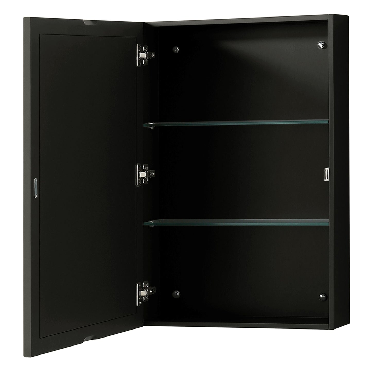 Deborah 48" Single Vanity in Dark Espresso, No Top, No Sink, Medicine Cabinet