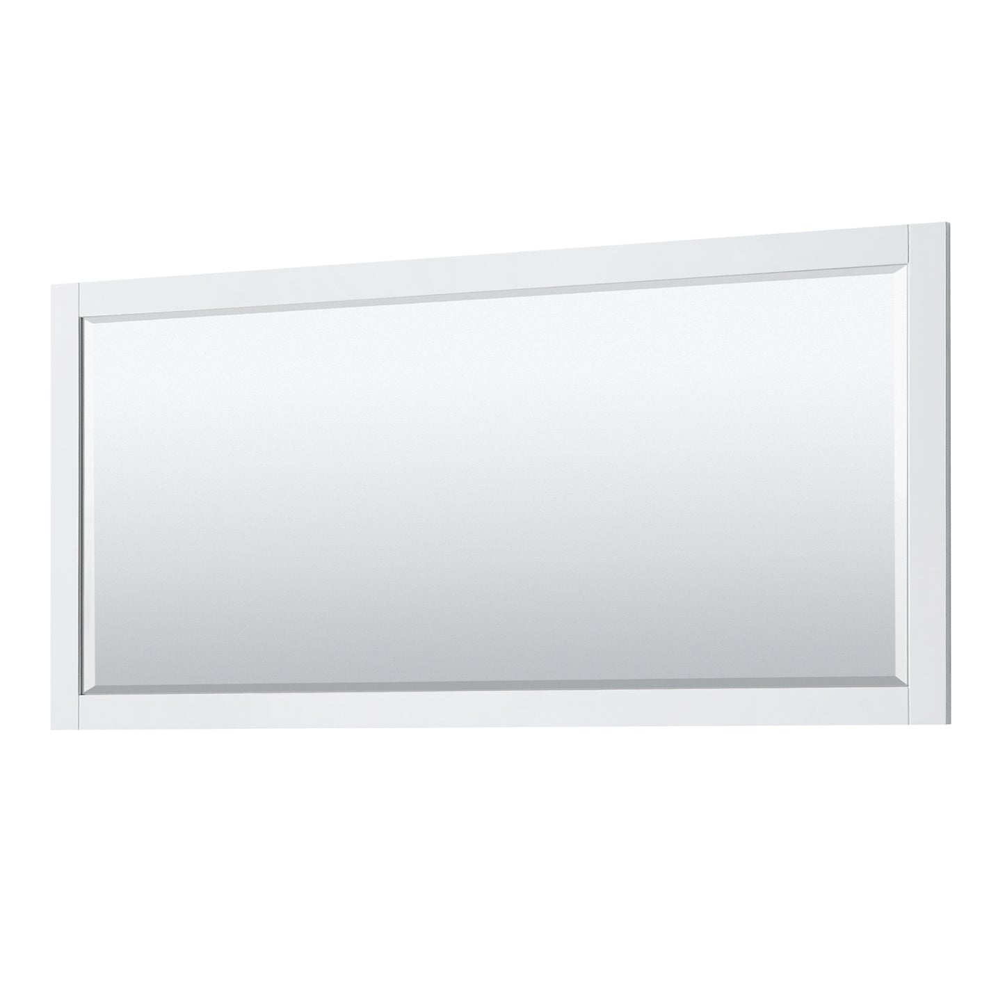 Avery 80" White Double Vanity, Carrara Marble Top, 70" Mirror, Brushed Gold Trim