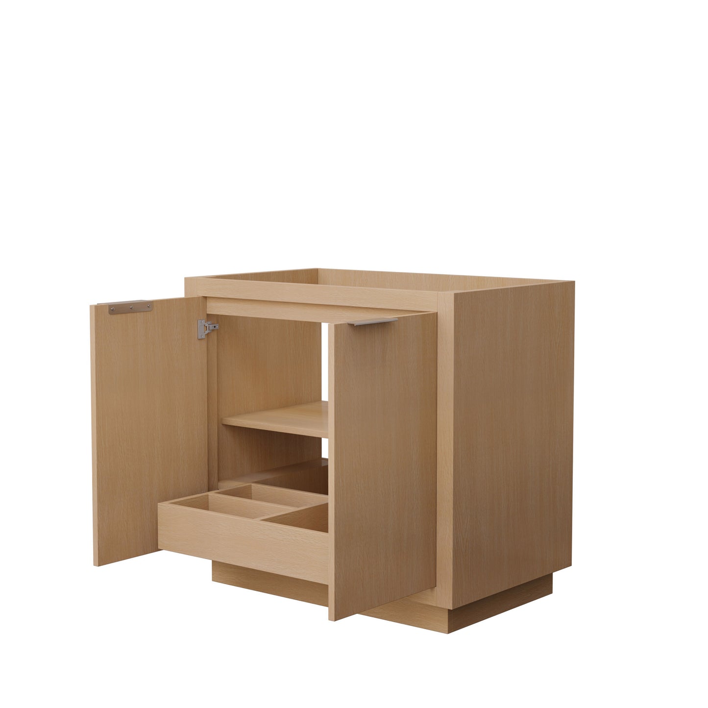 Maroni 36" Single Vanity in Light Straw, No Top, No Sink