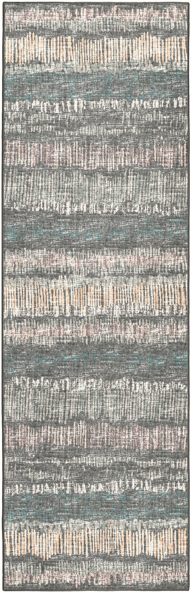 Winslow WL4 Charcoal 2'6" x 12' Runner Rug