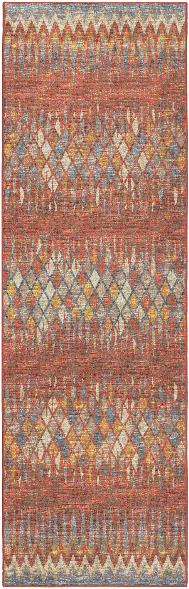 Winslow WL5 Paprika 2'6" x 8' Runner Rug