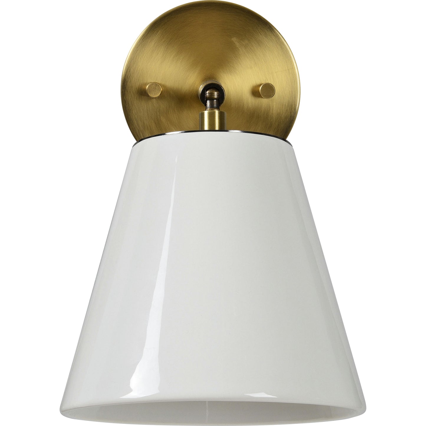 Kai Antique Brushed Brass Iron Wall Sconce