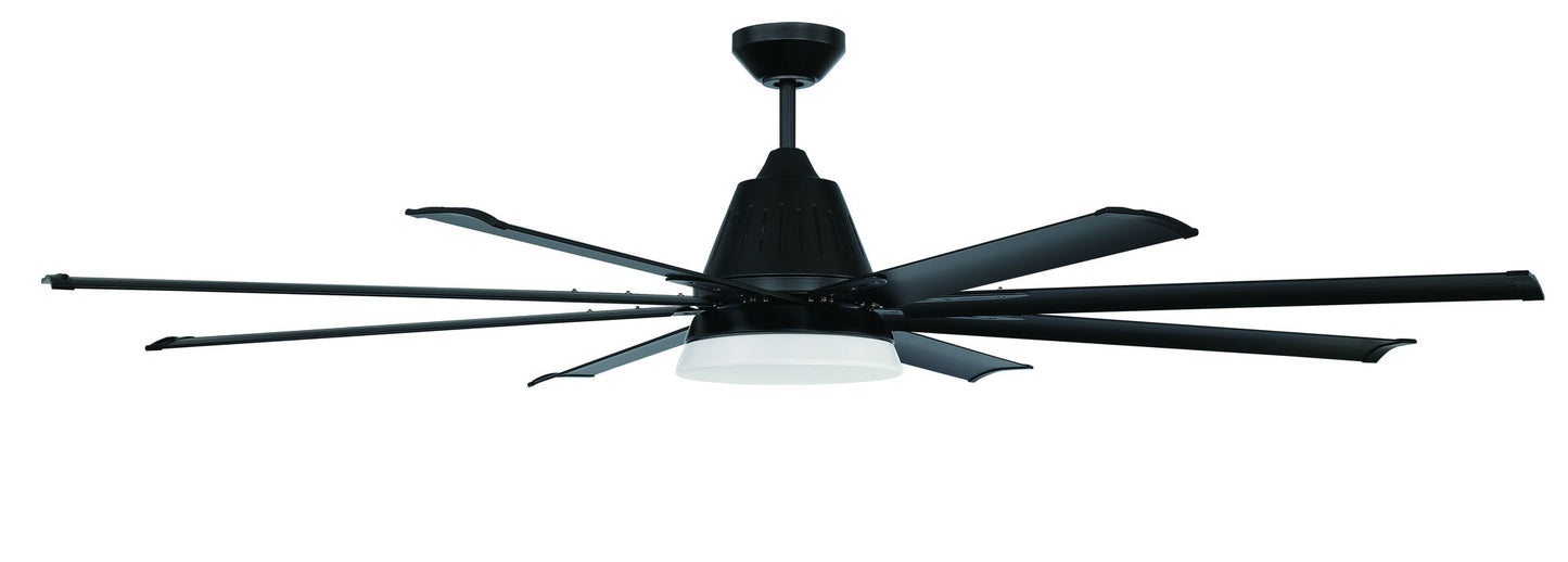 72" Wingtip Fan in Flat Black