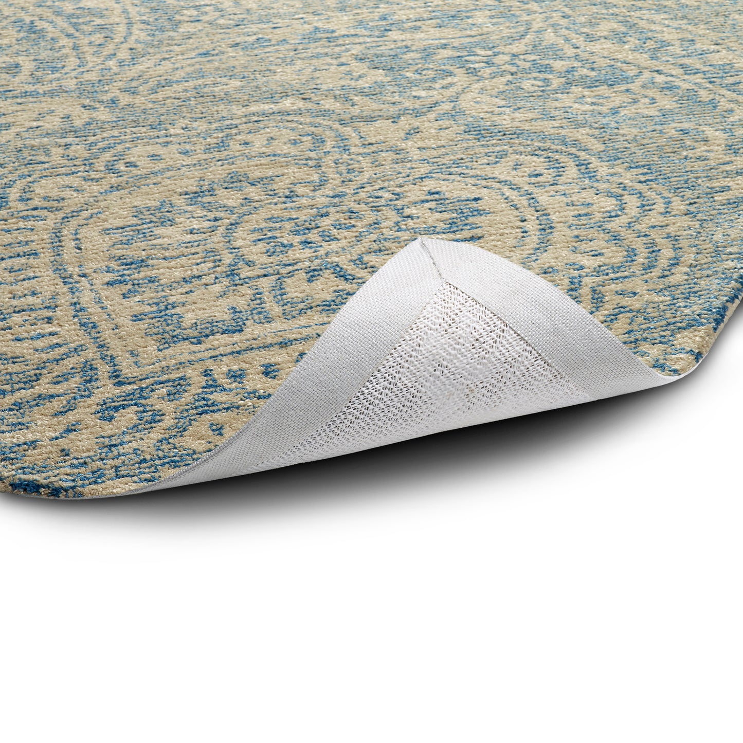 Kaleen Weathered Collection Linen Glacier Area Rug 5' x 7'6"