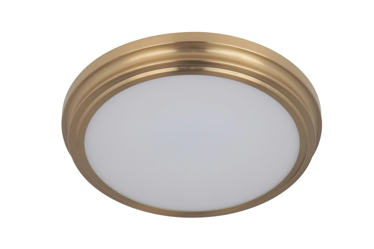 X66 flushmounts Flushmount 1 LED Light Satin Brass, X6613-SB-LED