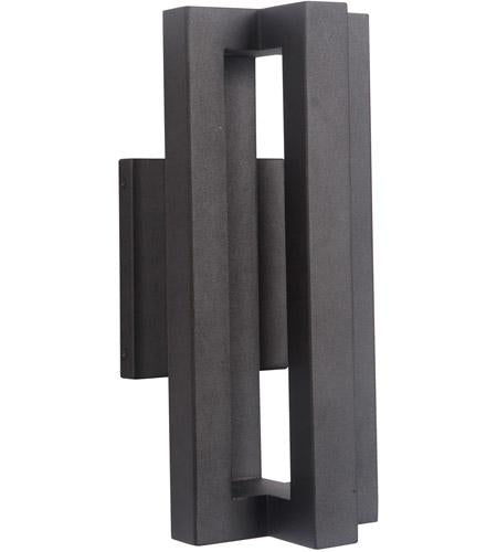 Kai 1 Light Small LED Outdoor Lantern in Matte Black