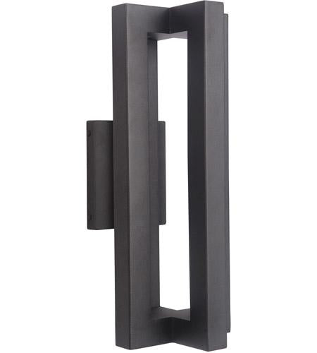 Kai 1 Light Medium LED Outdoor Lantern in Matte Black