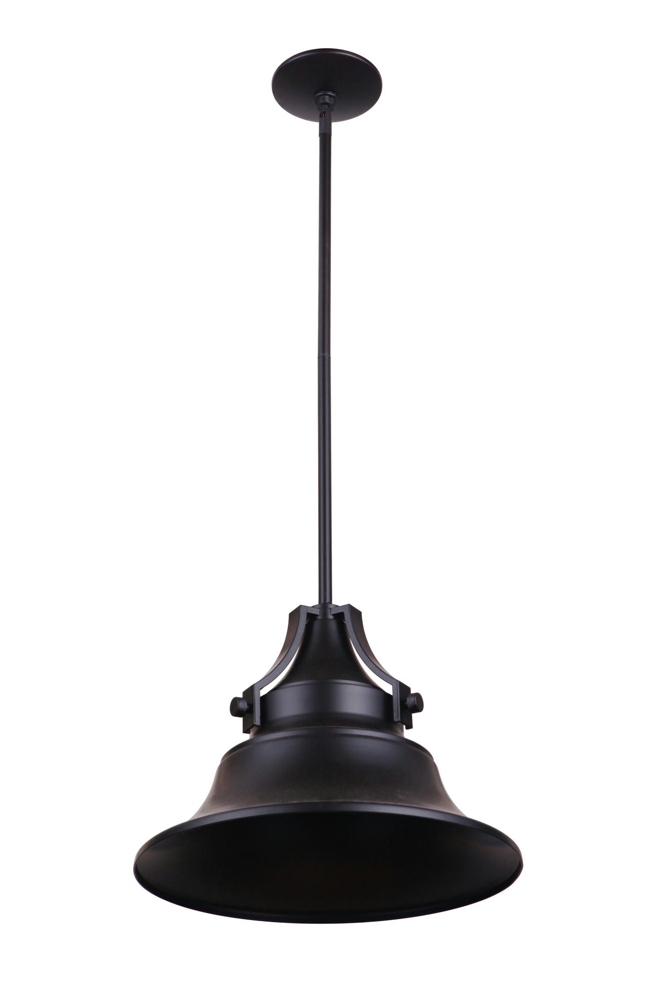 Union 1 Light Small Pendant in Midnight with Metal Shade
