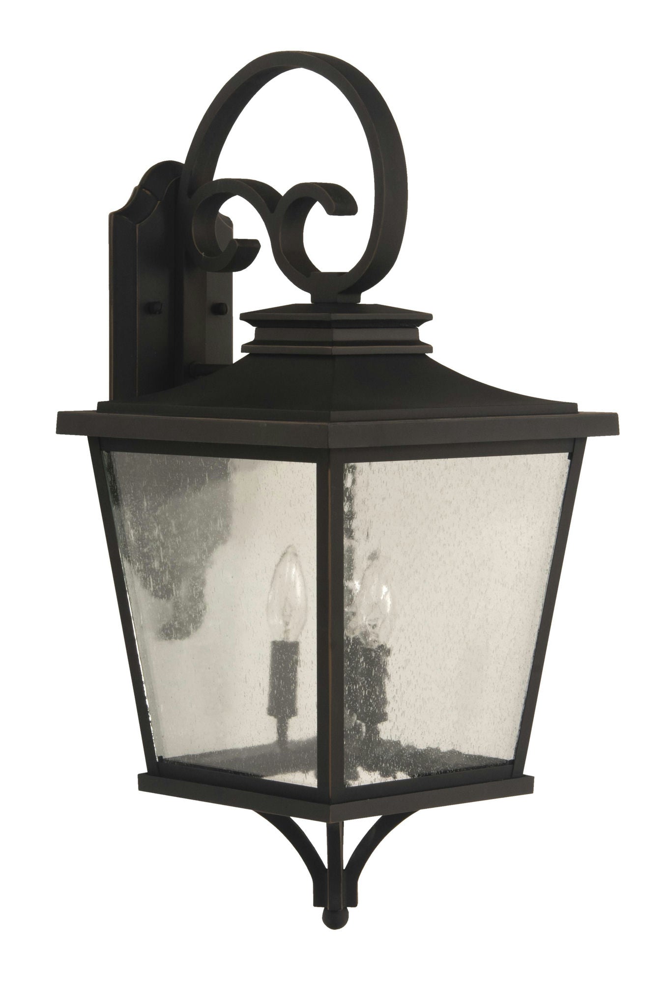 Tillman Large Outdoor Lantern 3 Light - Dark Bronze Gilded