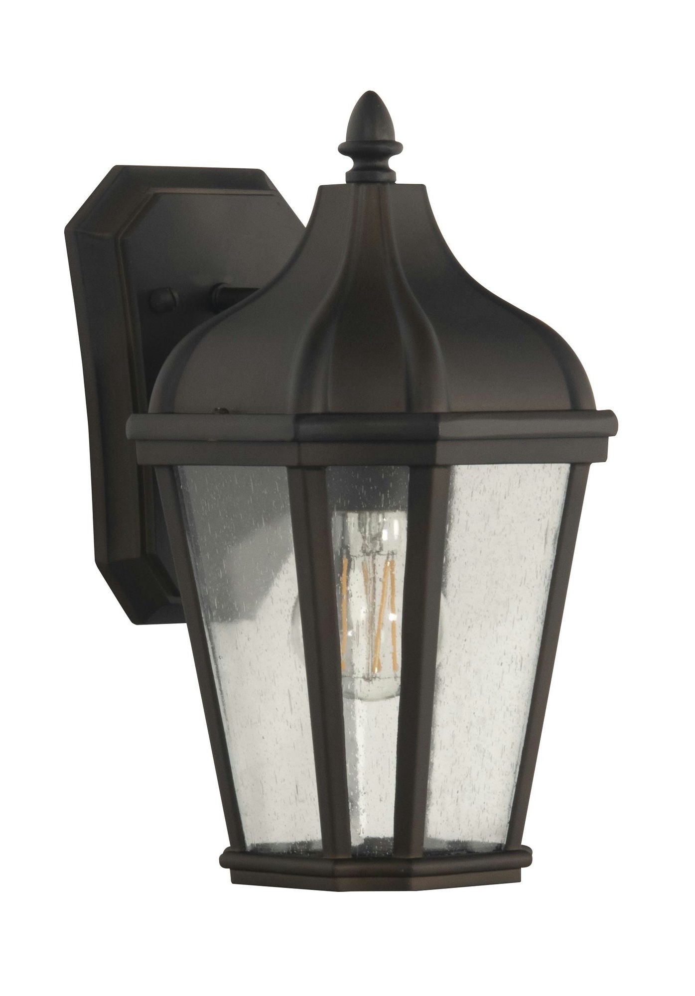 Briarwick Small 1 Light Outdoor Lantern in Textured Matte Black