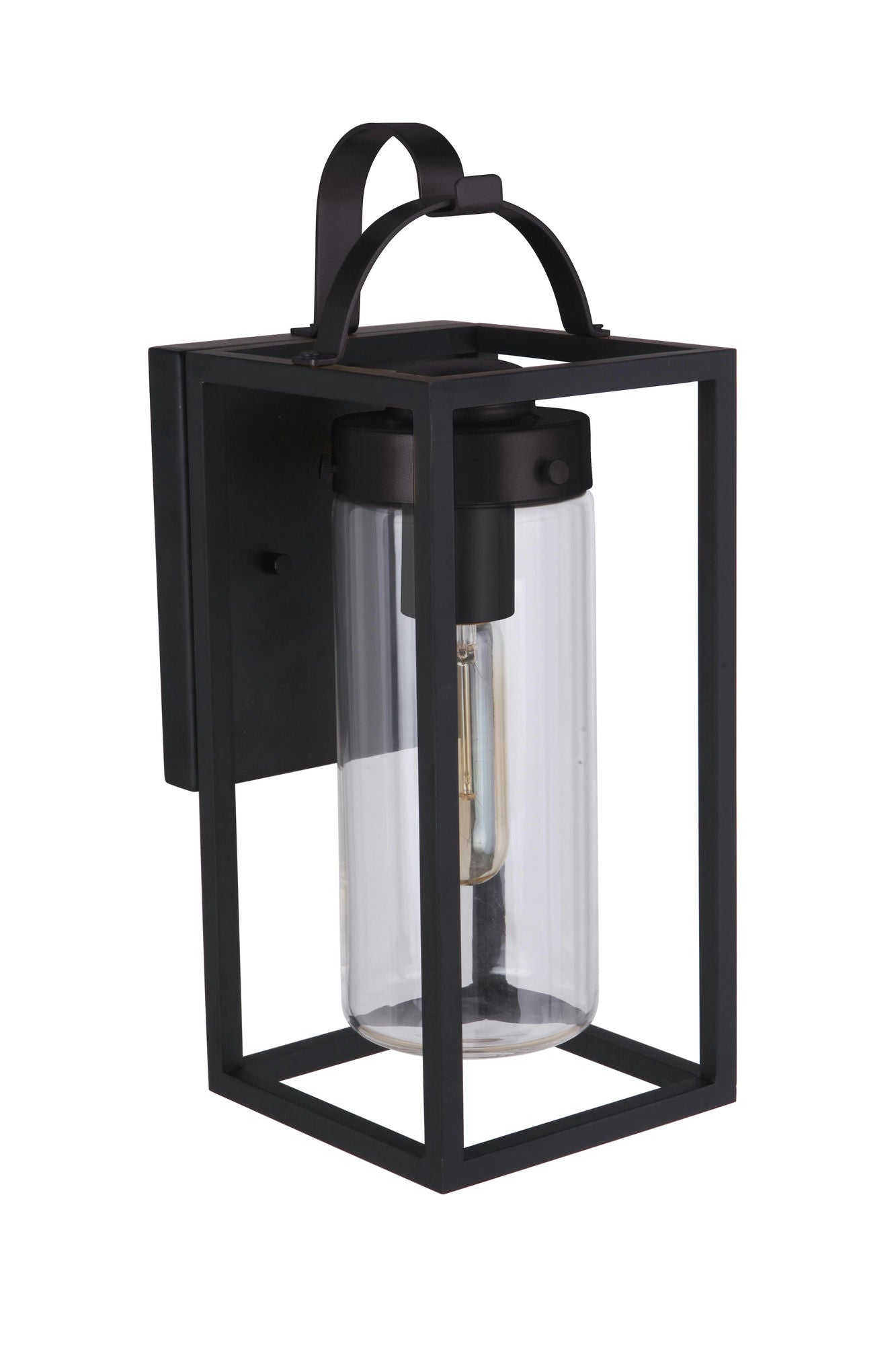 Neo Small Outdoor Wall Lantern 1 Light in Midnight