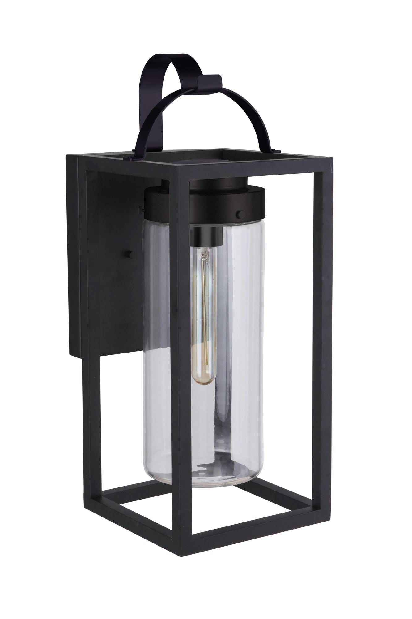 Neo Large Outdoor Wall Lantern 1 Light in Midnight