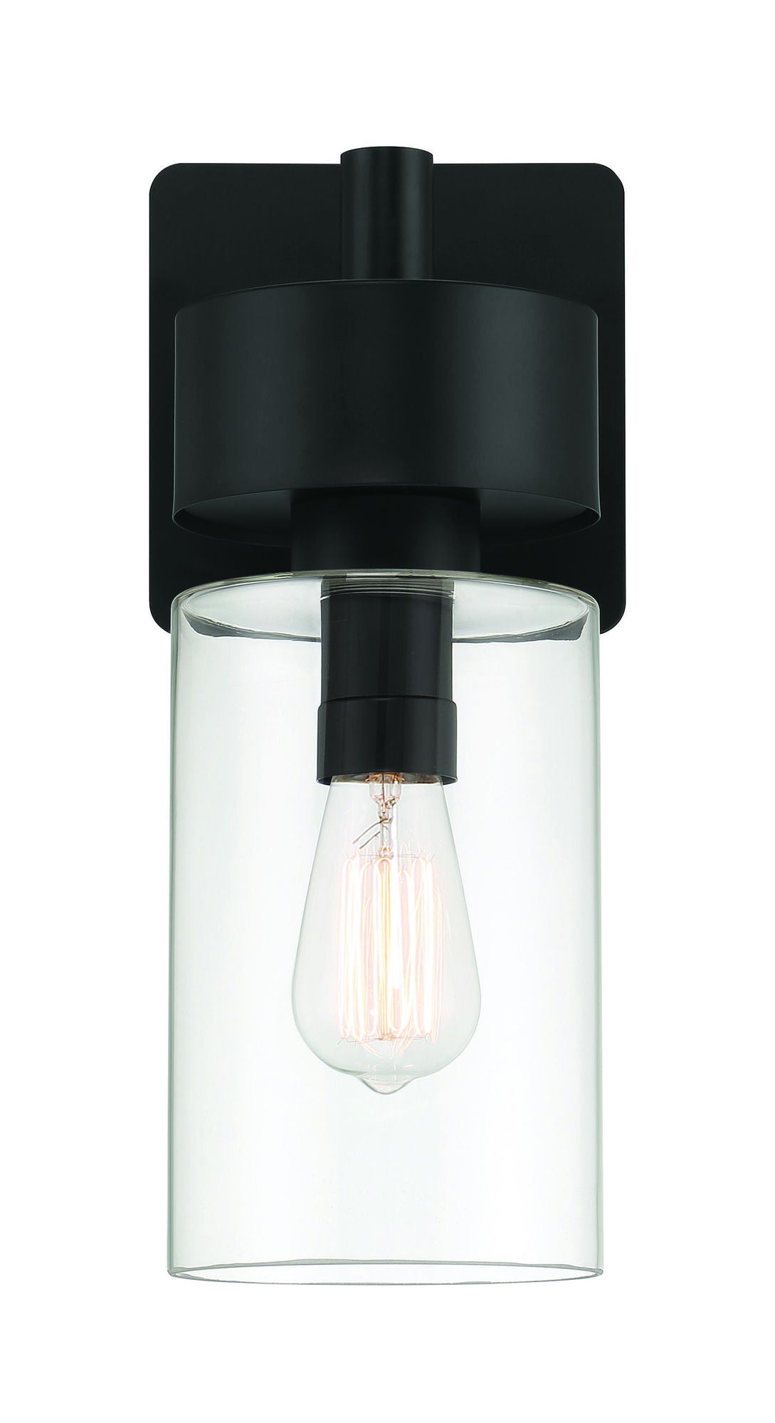 Bennet 1 Light L Outdoor Lantern, Midnight, Wet