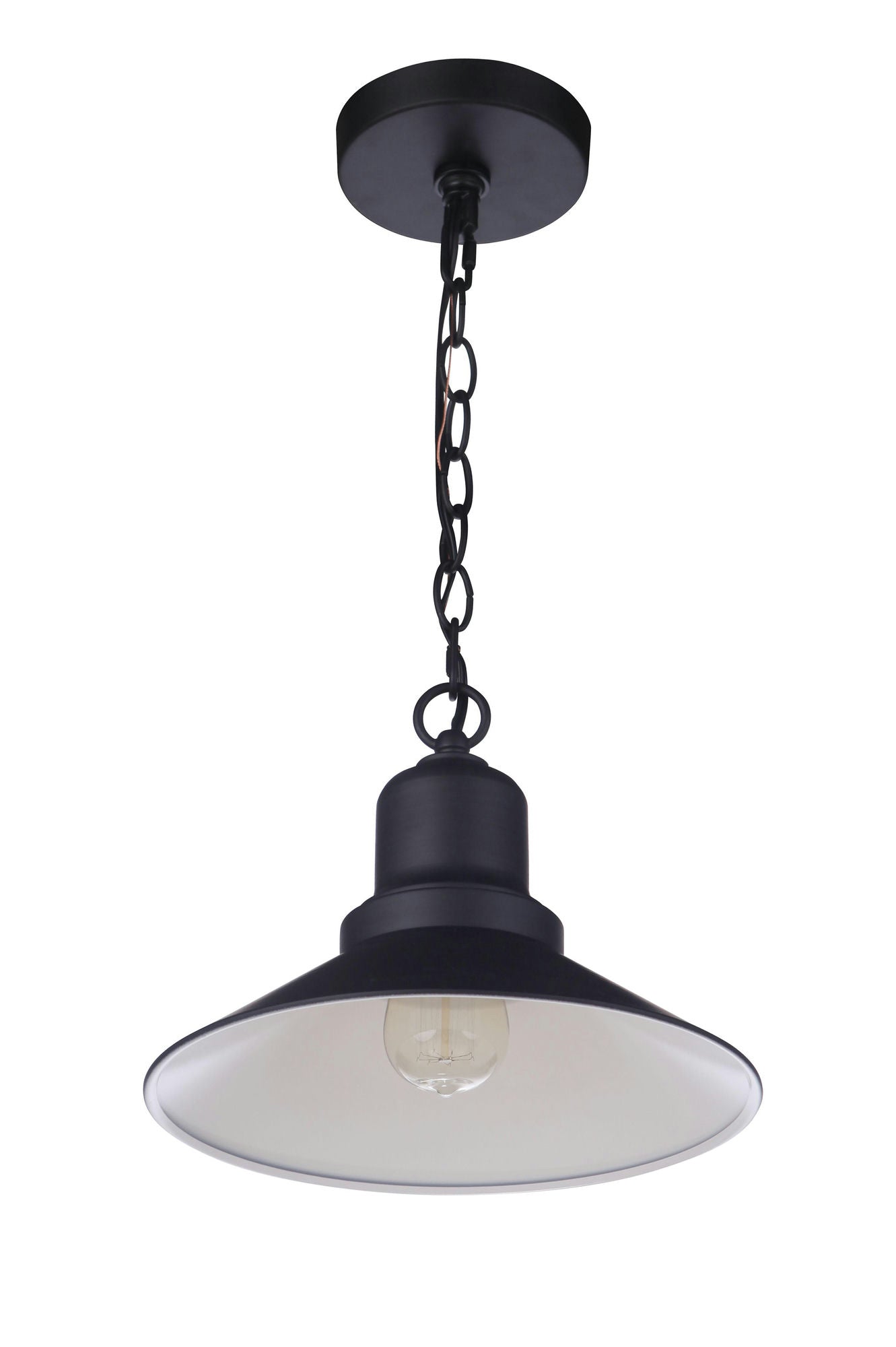 Singleton 1 Light 11" Outdoor Pendant, Damp - MN
