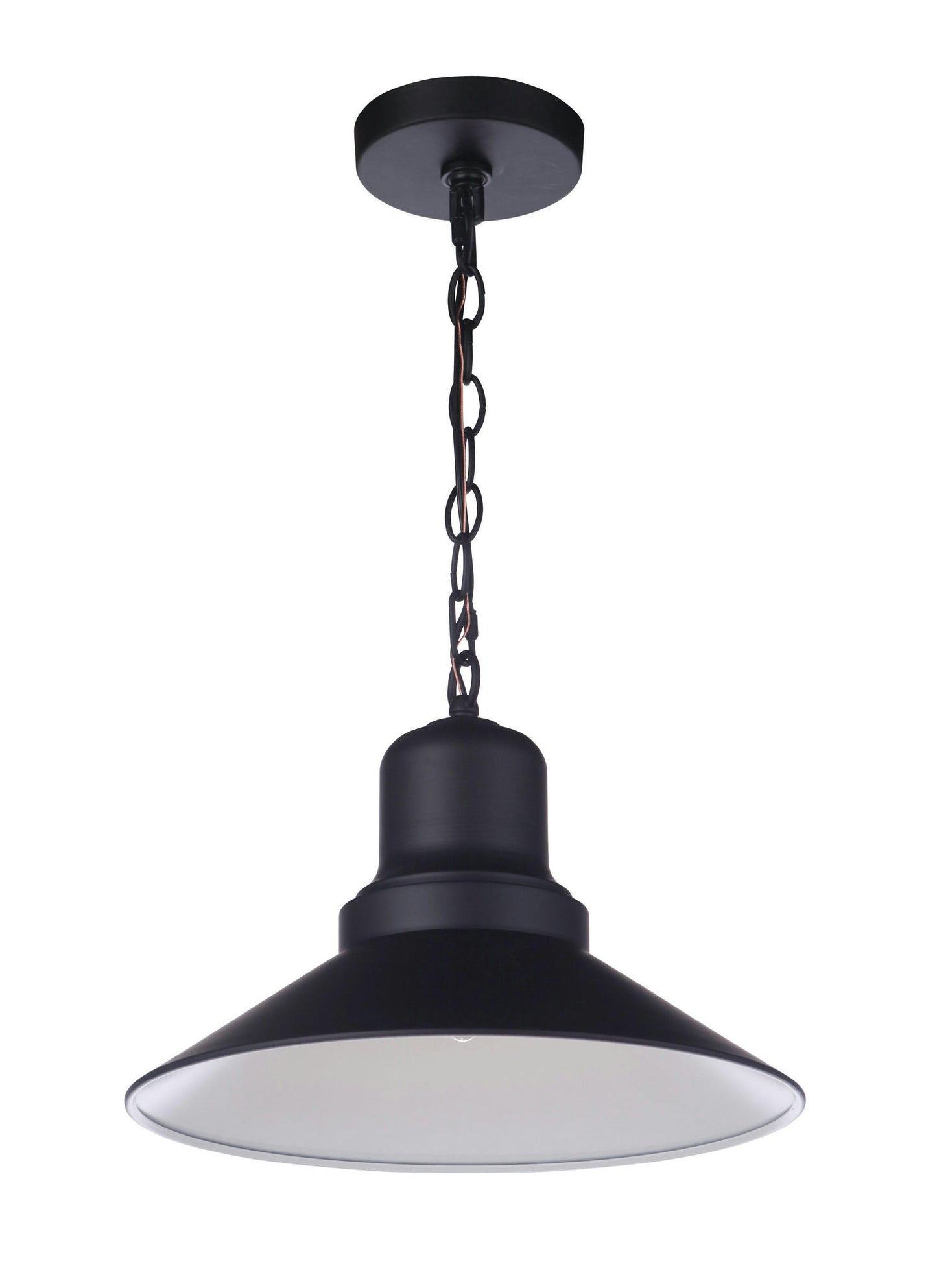 Singleton 1 Light 14" Outdoor Pendant, Damp - MN