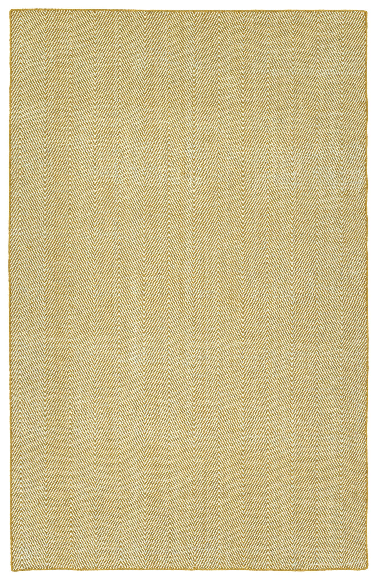 Kaleen Ziggy Collection Bright Gold Throw Rug 2' x 3'
