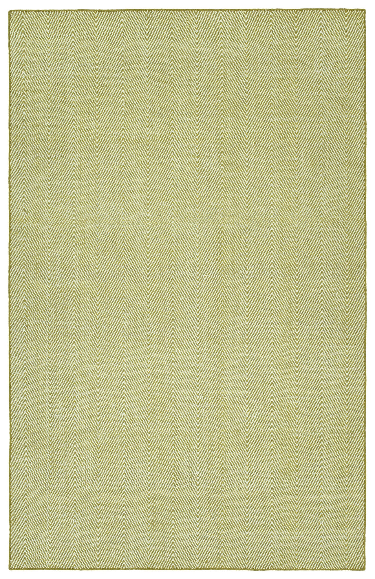 Kaleen Ziggy Collection Bright Wasabi Throw Rug 3' x 5'
