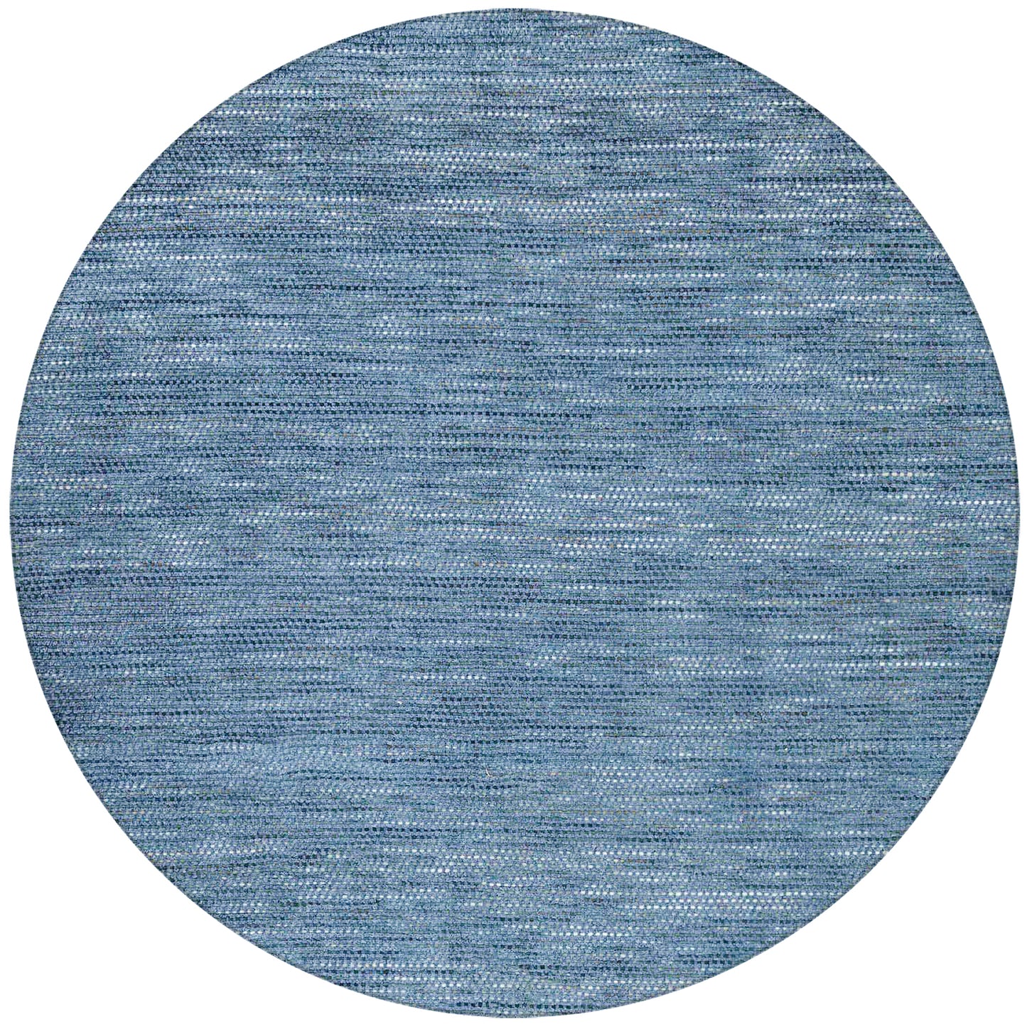 Zion ZN1 Navy 8' x 8' Round Rug